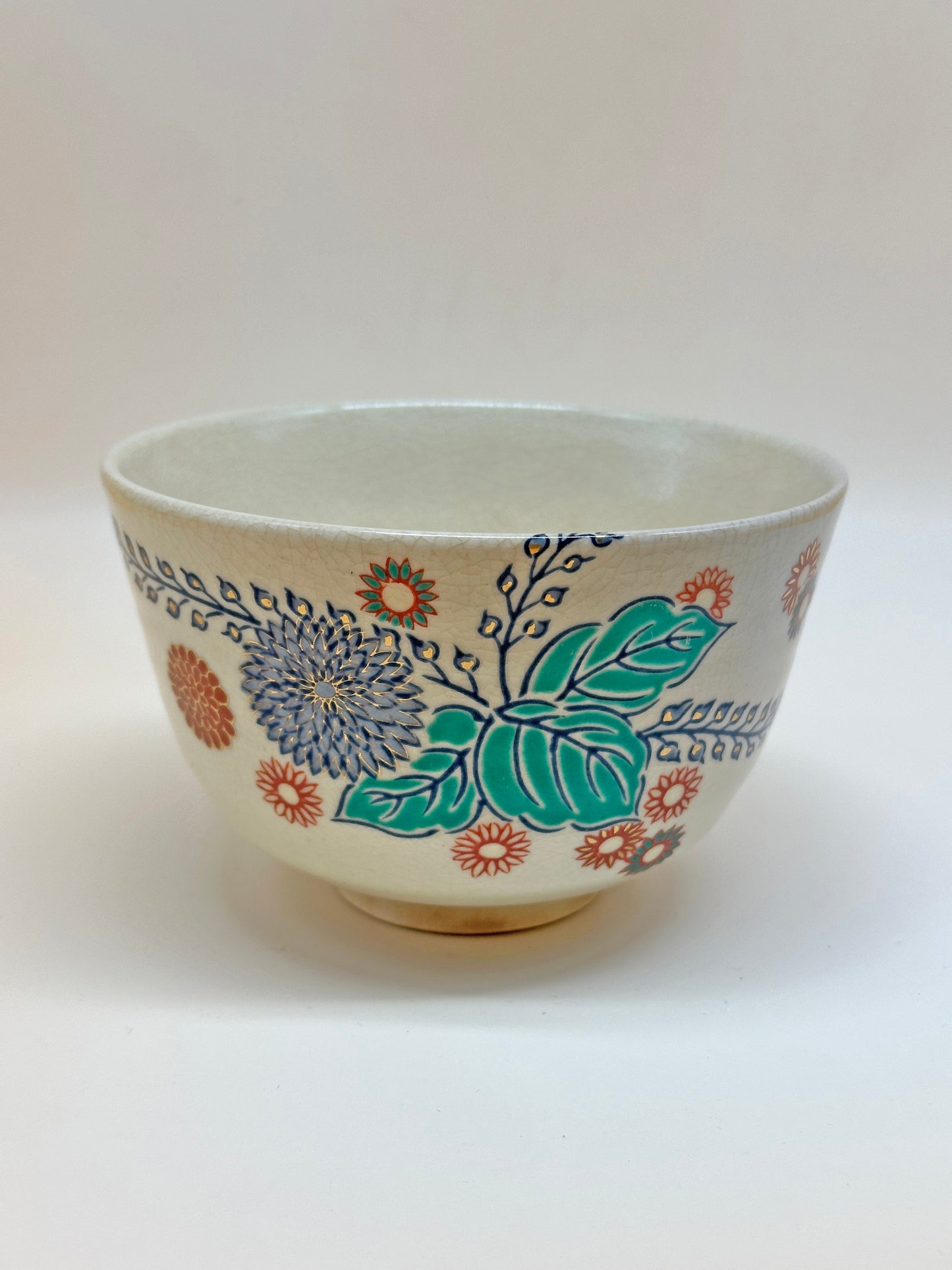 TC08 - Kyoto Kiyomizu-yaki Matcha Bowl Chawan 京焼