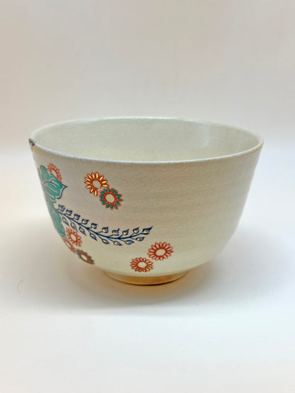 TC08 - Kyoto Kiyomizu-yaki Matcha Bowl Chawan 京焼