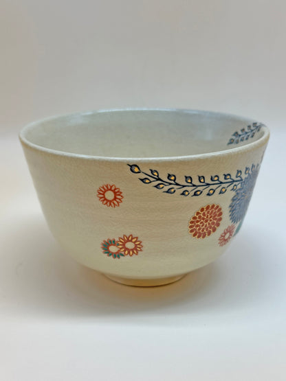 TC08 - Kyoto Kiyomizu-yaki Matcha Bowl Chawan 京焼