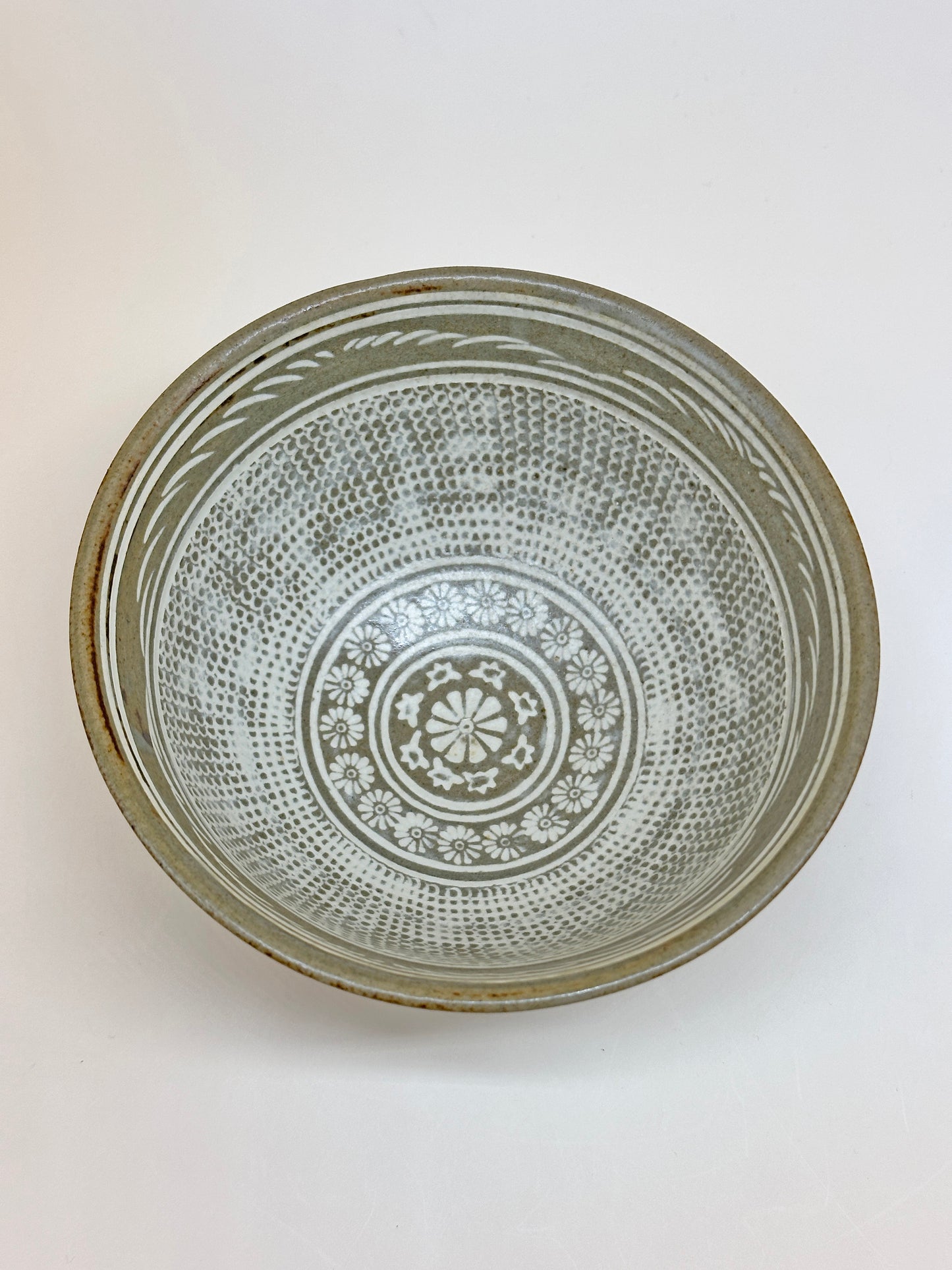 TC04 - Mishima-yaki Chawan Tea bowl 茶碗 三島焼