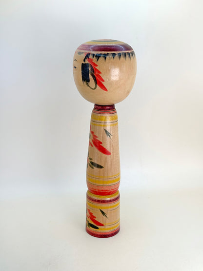 K25134 - Yajiro Kokeshi by Masao Saito 斎藤正夫