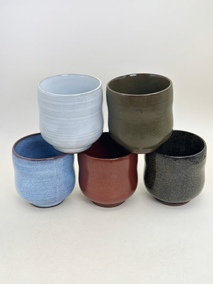 TB298 - Ensemble de tasses à thé yunomi Mino-yaki 美濃焼