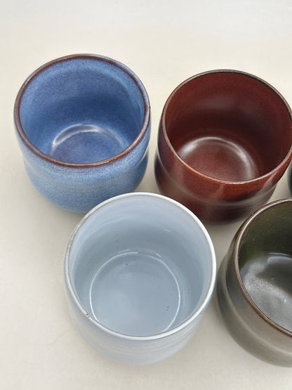 TB298 - Ensemble de tasses à thé yunomi Mino-yaki 美濃焼