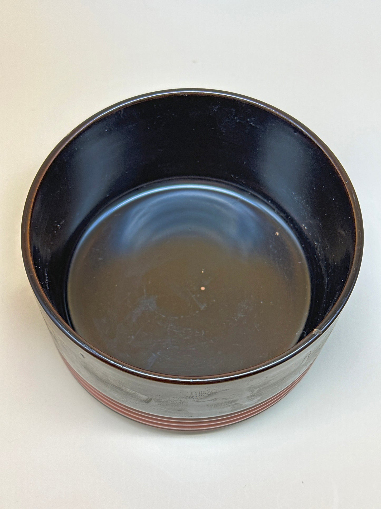 TC07 - Vintage Japanese Lacquerware Kensui 建水