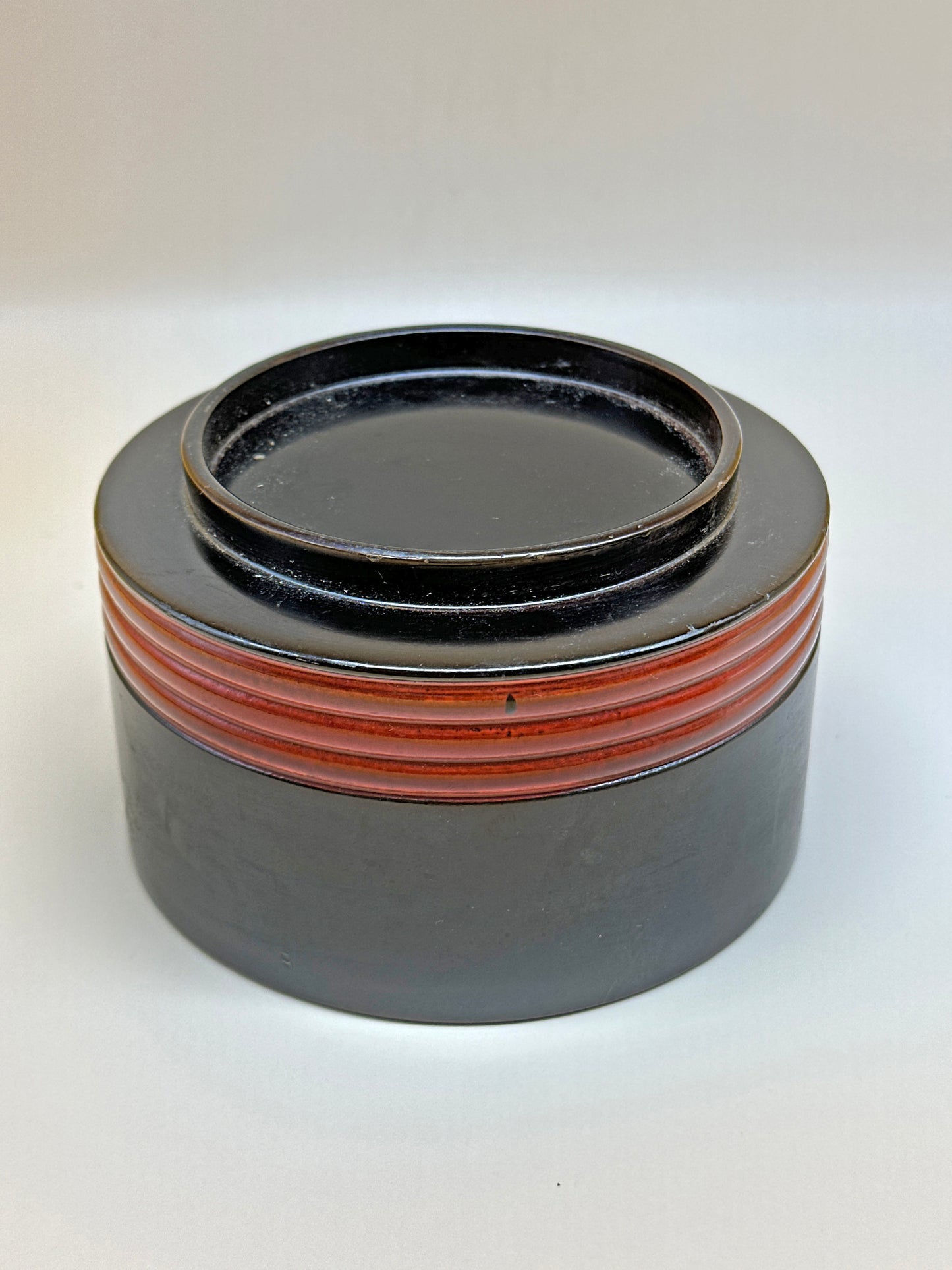 TC07 - Vintage Japanese Lacquerware Kensui 建水