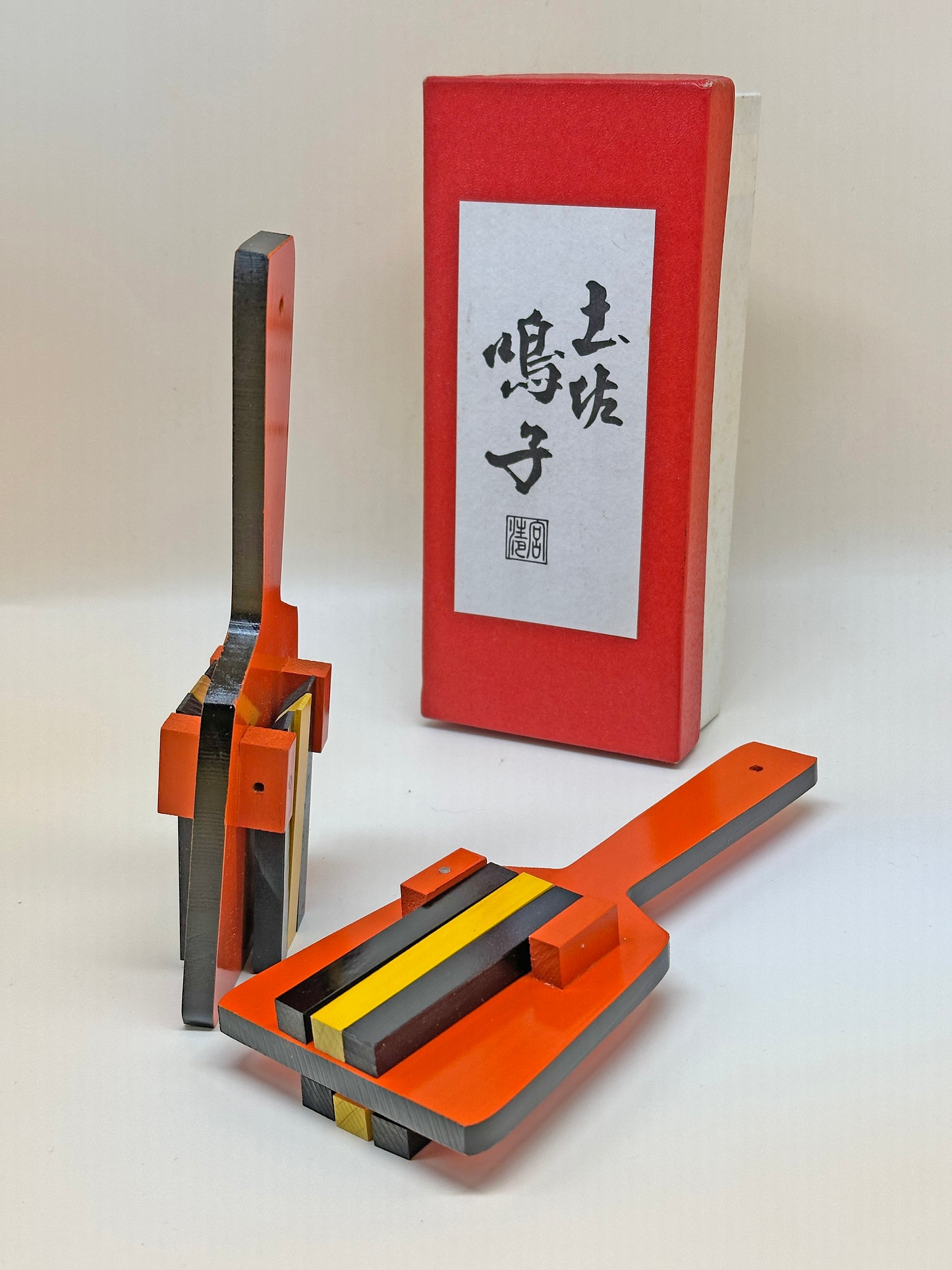 FT214 - Japanese naruko clappers instruments 鳴子