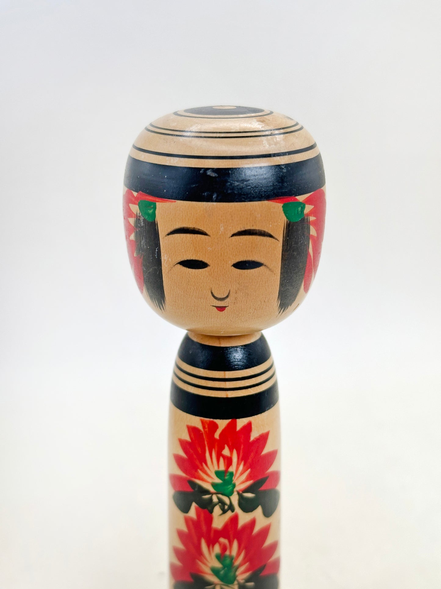 K15162 - Sosaku Shingata Kokeshi by Hitokura Masamichi 一倉正道