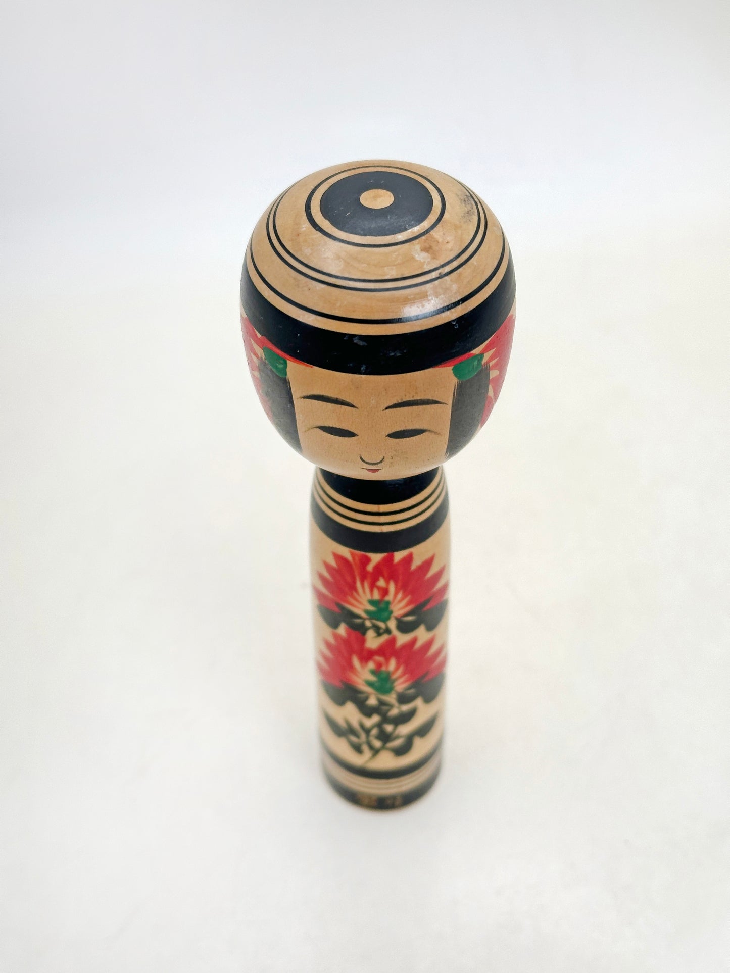 K15162 - Sosaku Shingata Kokeshi by Hitokura Masamichi 一倉正道
