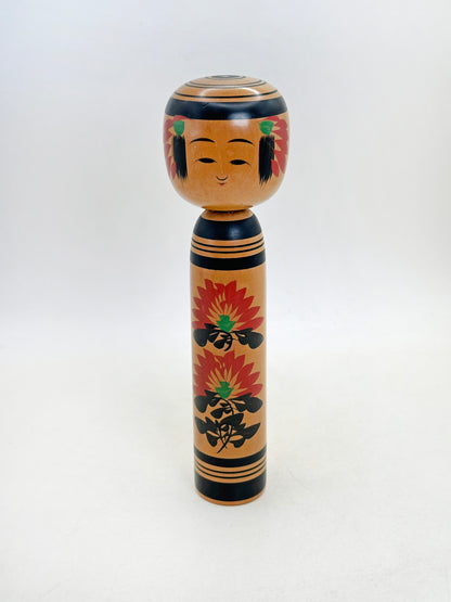 K18161 - Sosaku Shingata Kokeshi by Hitokura Masamichi 一倉正道