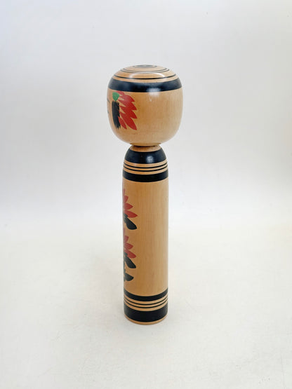 K18161 - Sosaku Shingata Kokeshi by Hitokura Masamichi 一倉正道