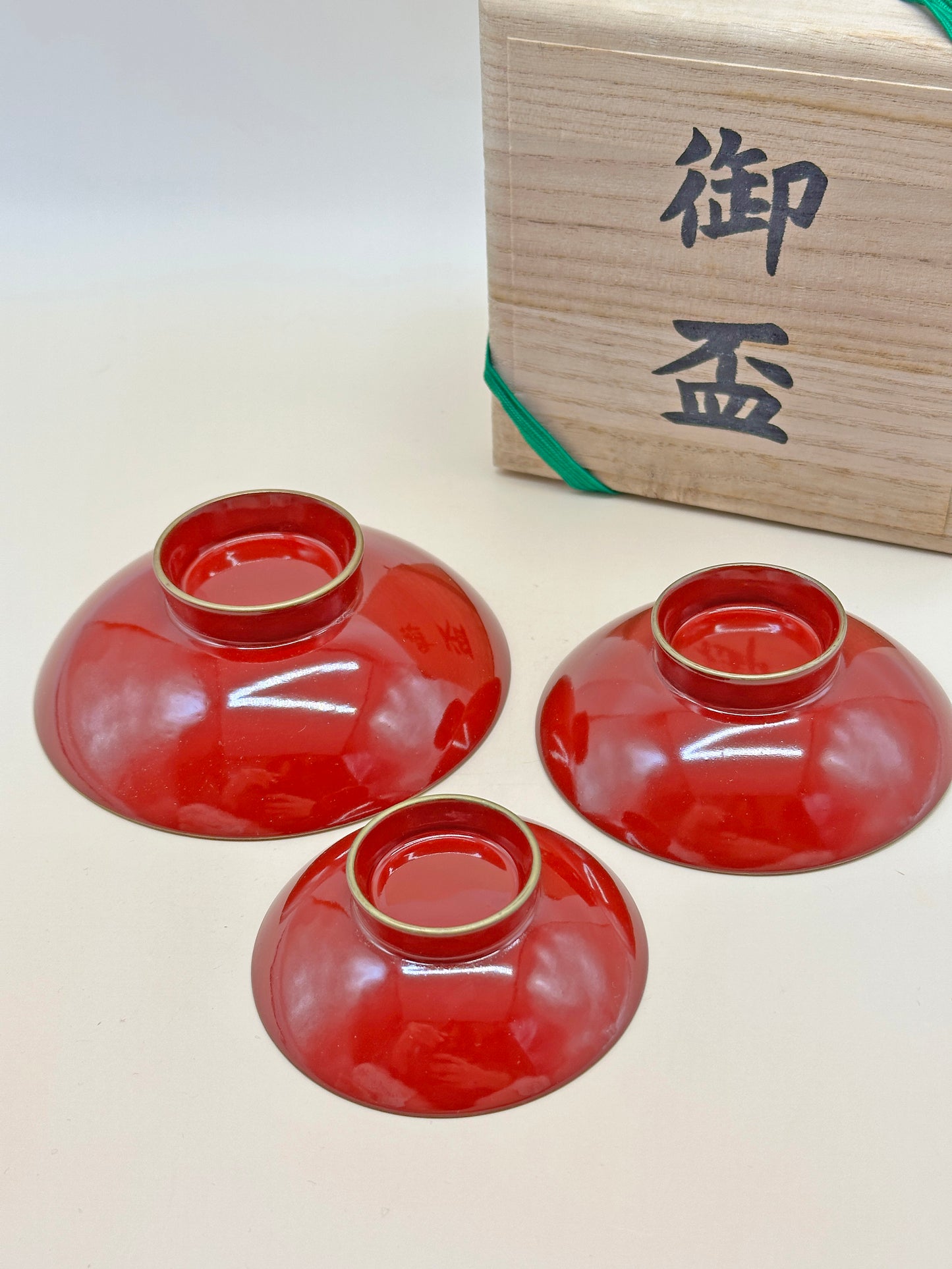 TB38 - Japan Lacquer Sakazuki cups 御盃