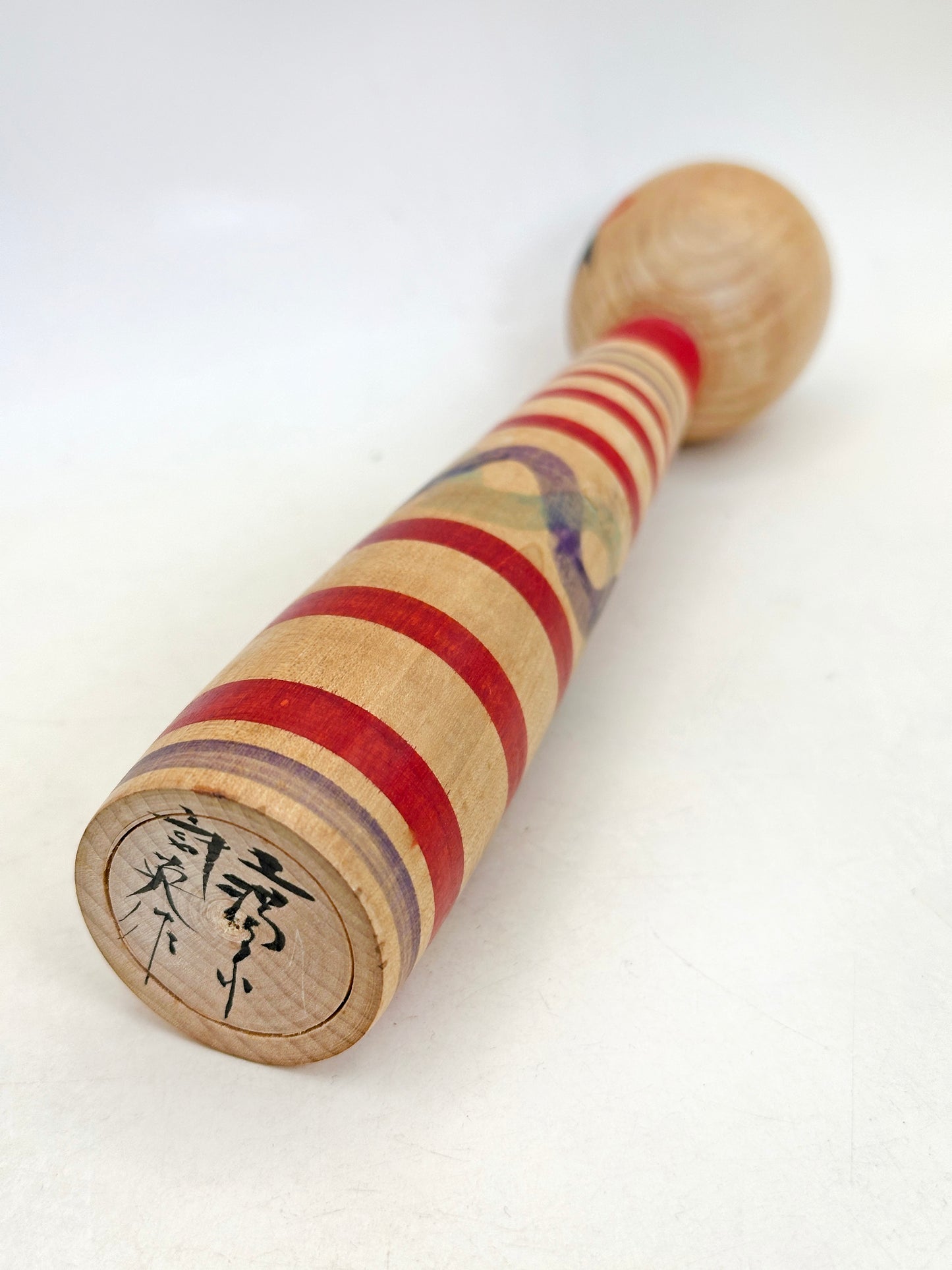 K18159 - Traditional Tsuchiyu Kokeshi by Kazue Abe 阿部計英