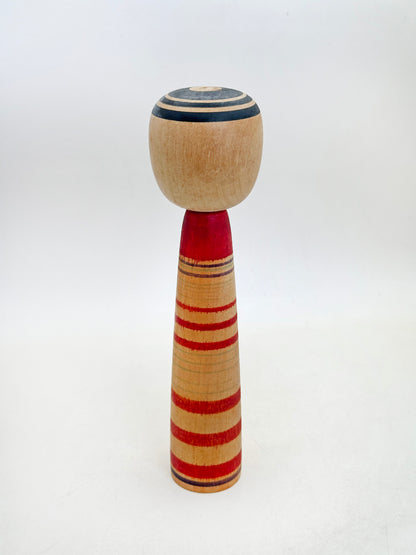 K18158 - Traditional Tsuchiyu Kokeshi by Kazue Abe 阿部計英