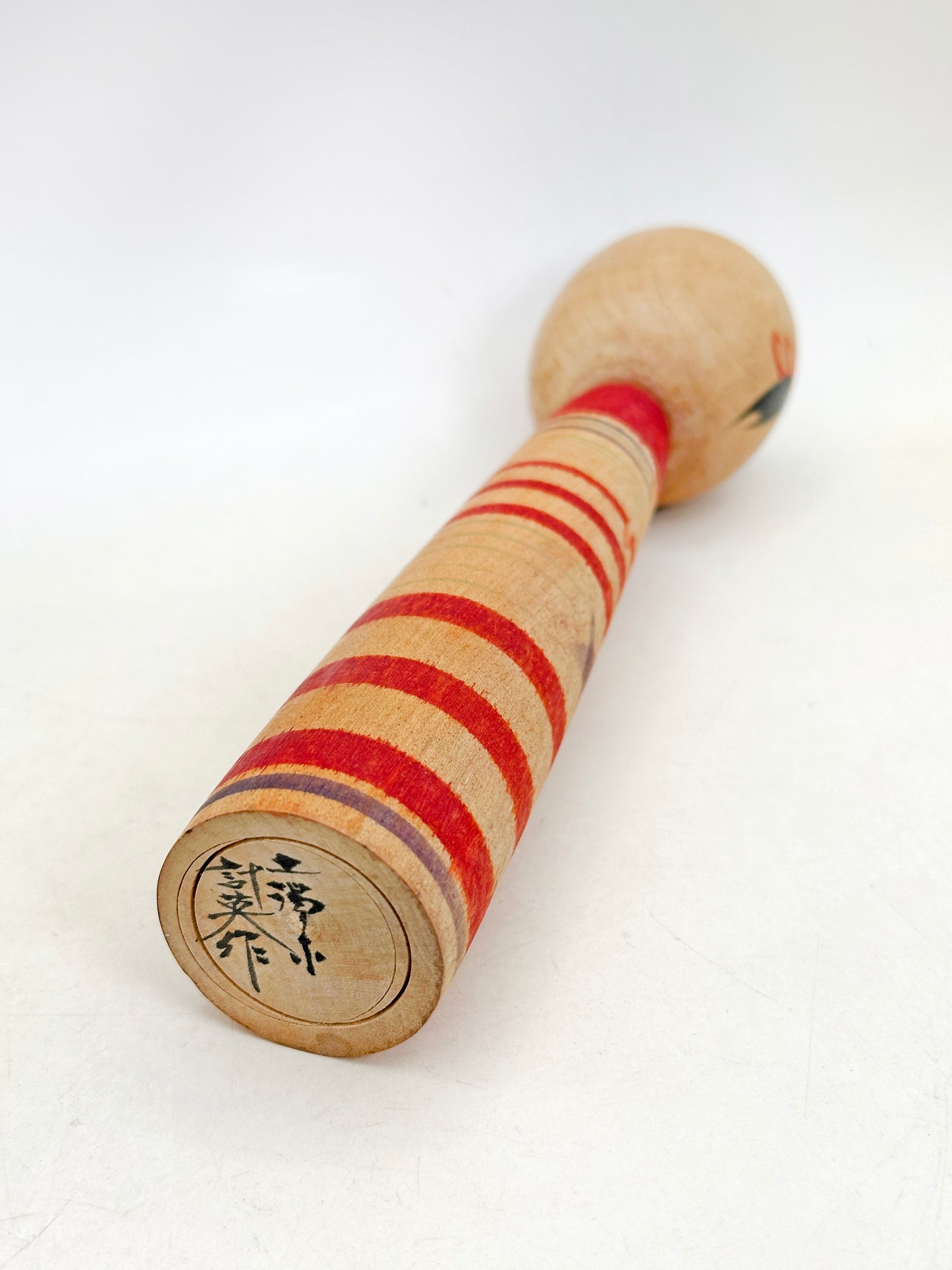 K18158 - Traditional Tsuchiyu Kokeshi by Kazue Abe 阿部計英