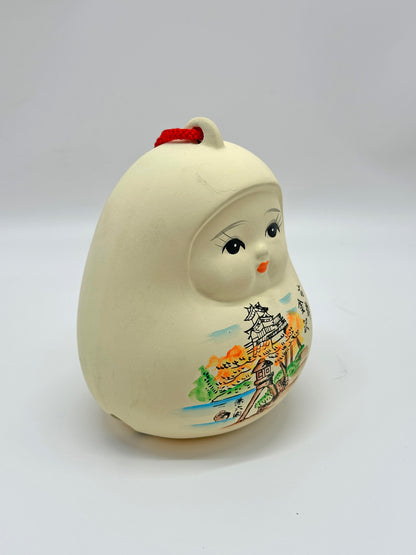CB082 - Kanazawa Hime Daruma Dorei Bell 金沢 姫だるま土鈴