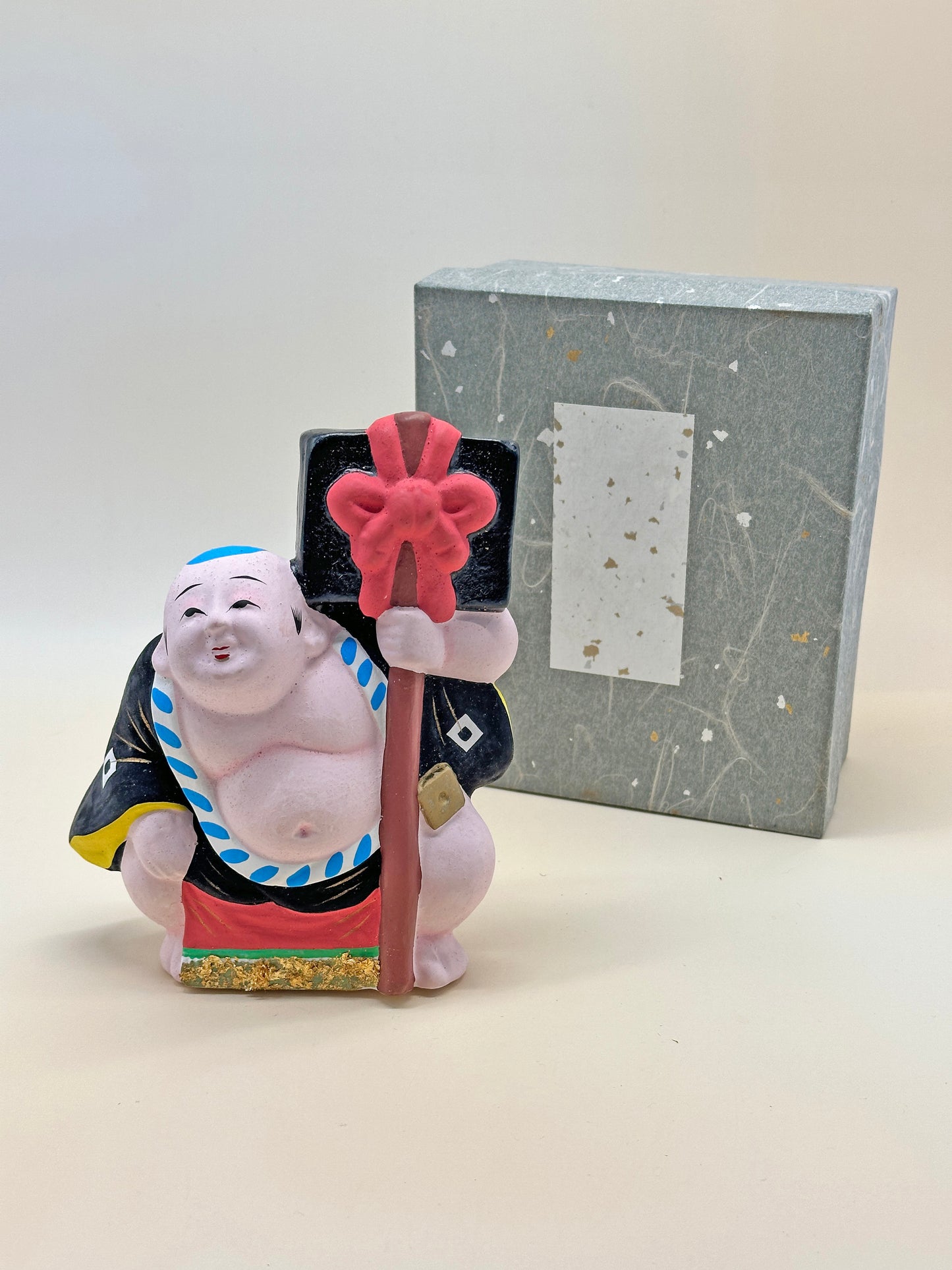 FT218 - Kyoto Fushimi Doll of Hotei – 伏見人形 七福神 布袋