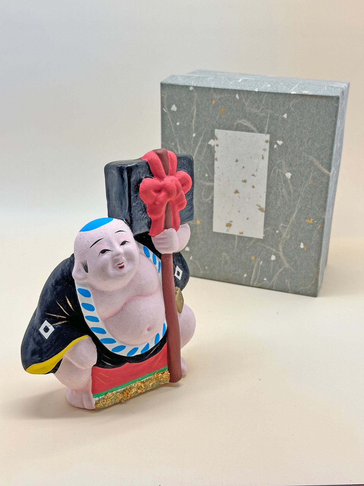 FT218 - Kyoto Fushimi Doll of Hotei – 伏見人形 七福神 布袋
