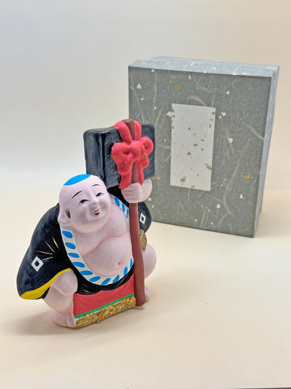 FT218 - Kyoto Fushimi Doll of Hotei – 伏見人形 七福神 布袋