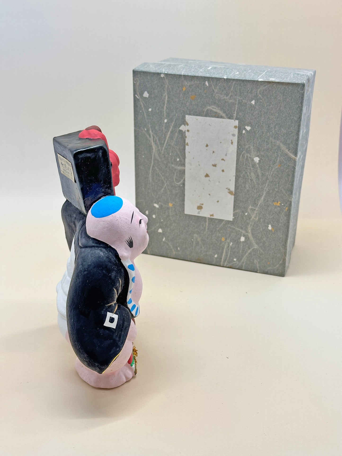 FT218 - Kyoto Fushimi Doll of Hotei – 伏見人形 七福神 布袋