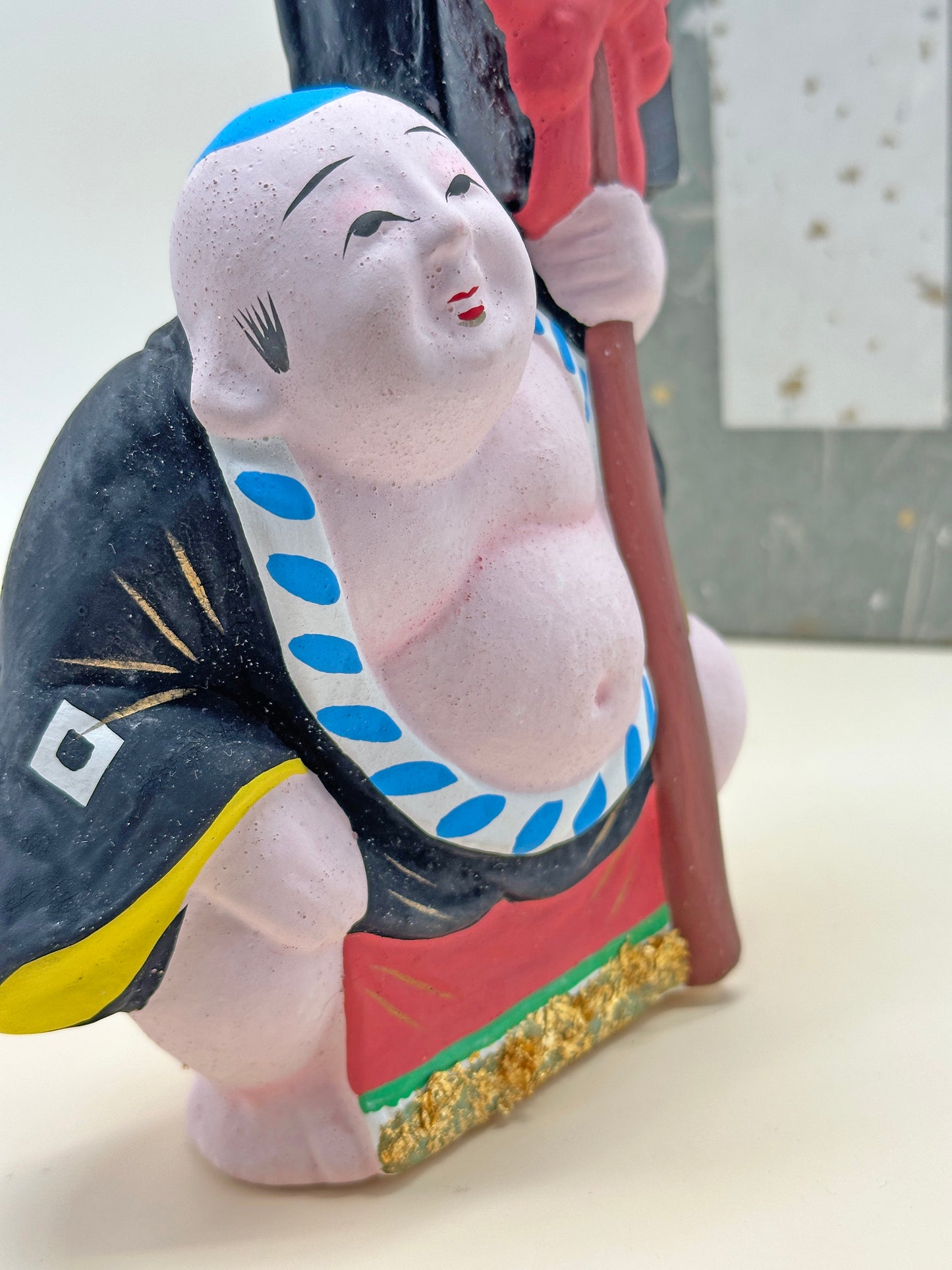 FT218 - Kyoto Fushimi Doll of Hotei – 伏見人形 七福神 布袋