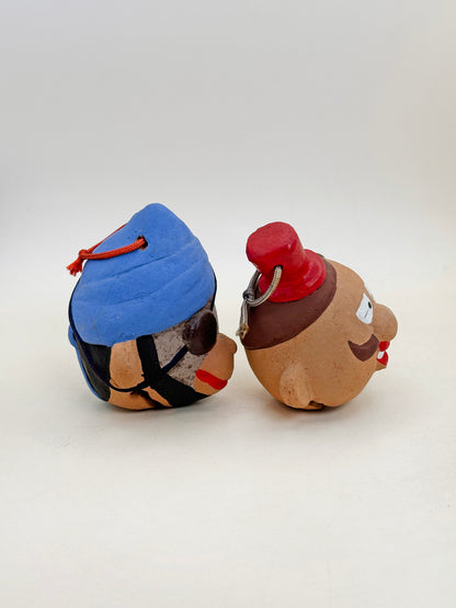 CB279 - Dorei clay bell from Hikosan 英彦山