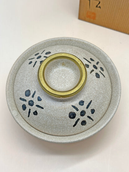 TB39 - Ceramic Lidded Bowl by Yasuda Masahiro 安田全宏