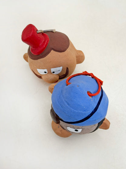 CB279 - Dorei clay bell from Hikosan 英彦山