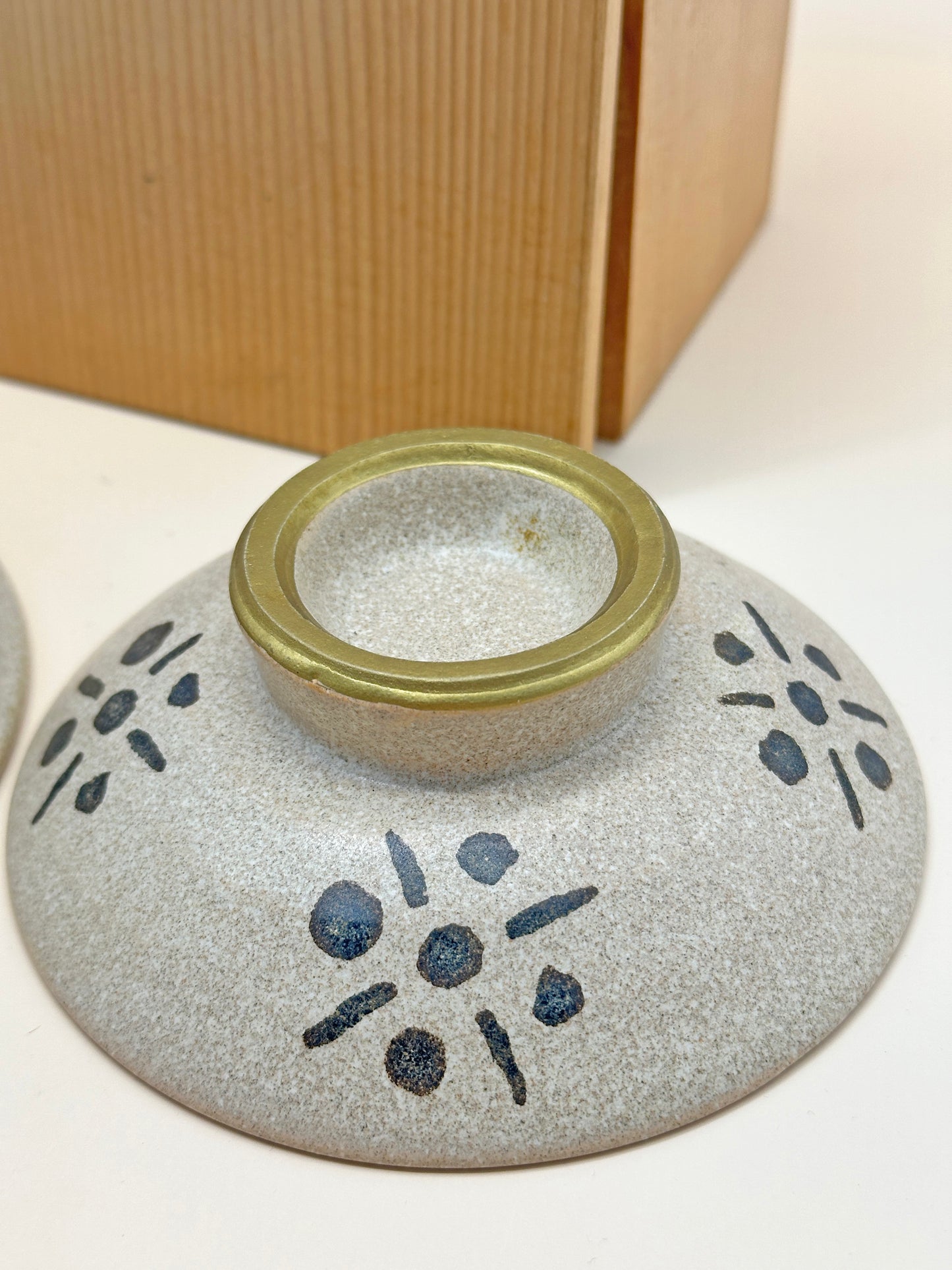 TB39 - Ceramic Lidded Bowl by Yasuda Masahiro 安田全宏