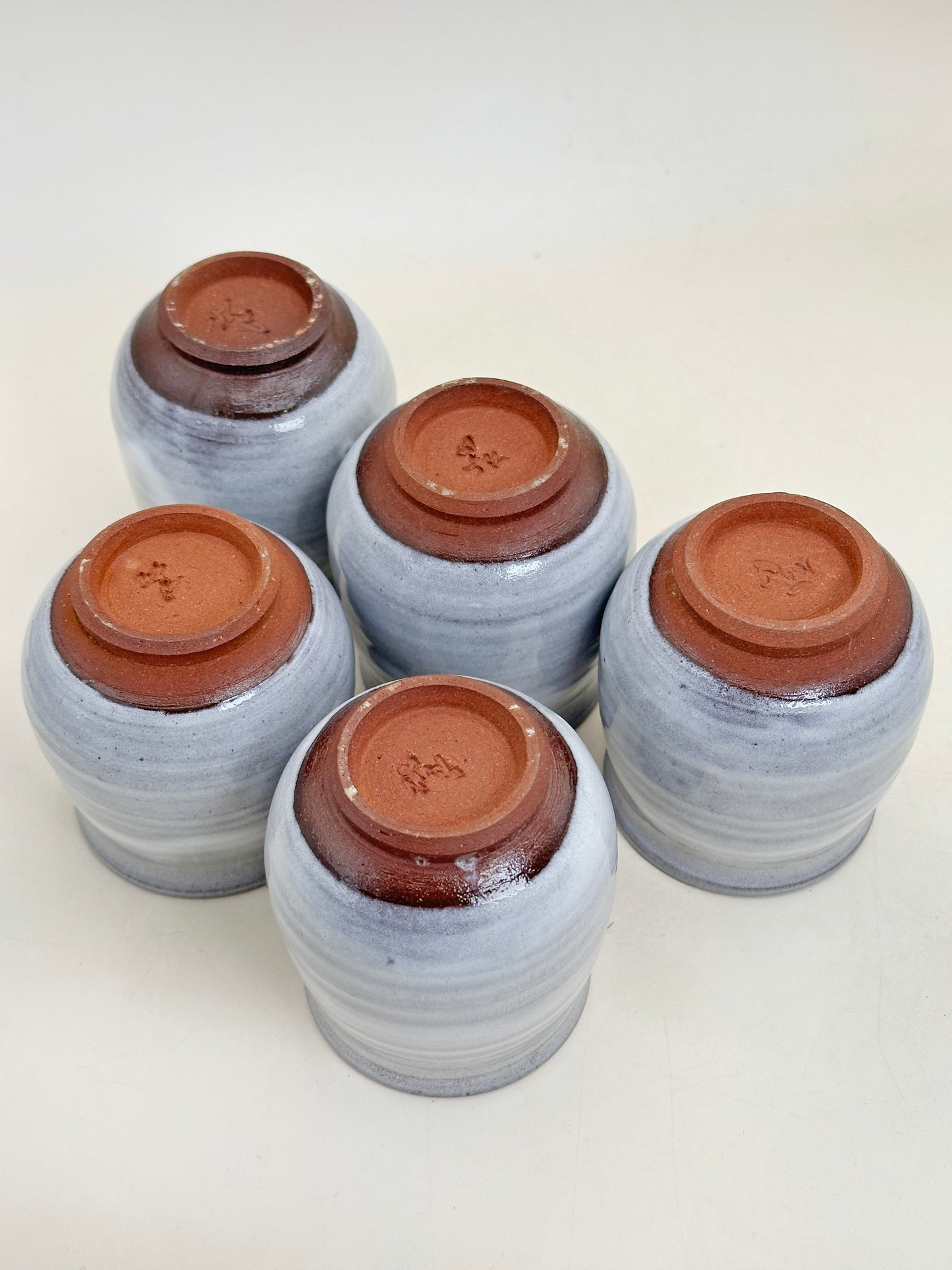 TB299 - Mino-yaki yunomi tea cups set 美濃焼