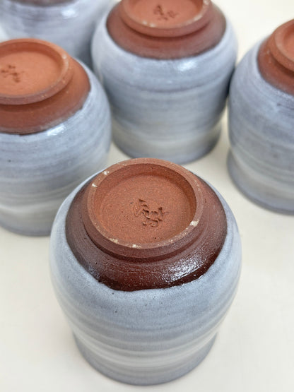 TB299 - Mino-yaki yunomi tea cups set 美濃焼