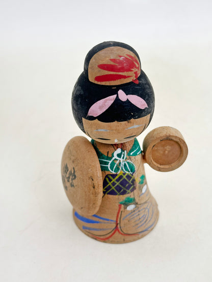 K10233 - Omiyage Kokeshi of Pilgrim Maiden Doll 娘巡礼