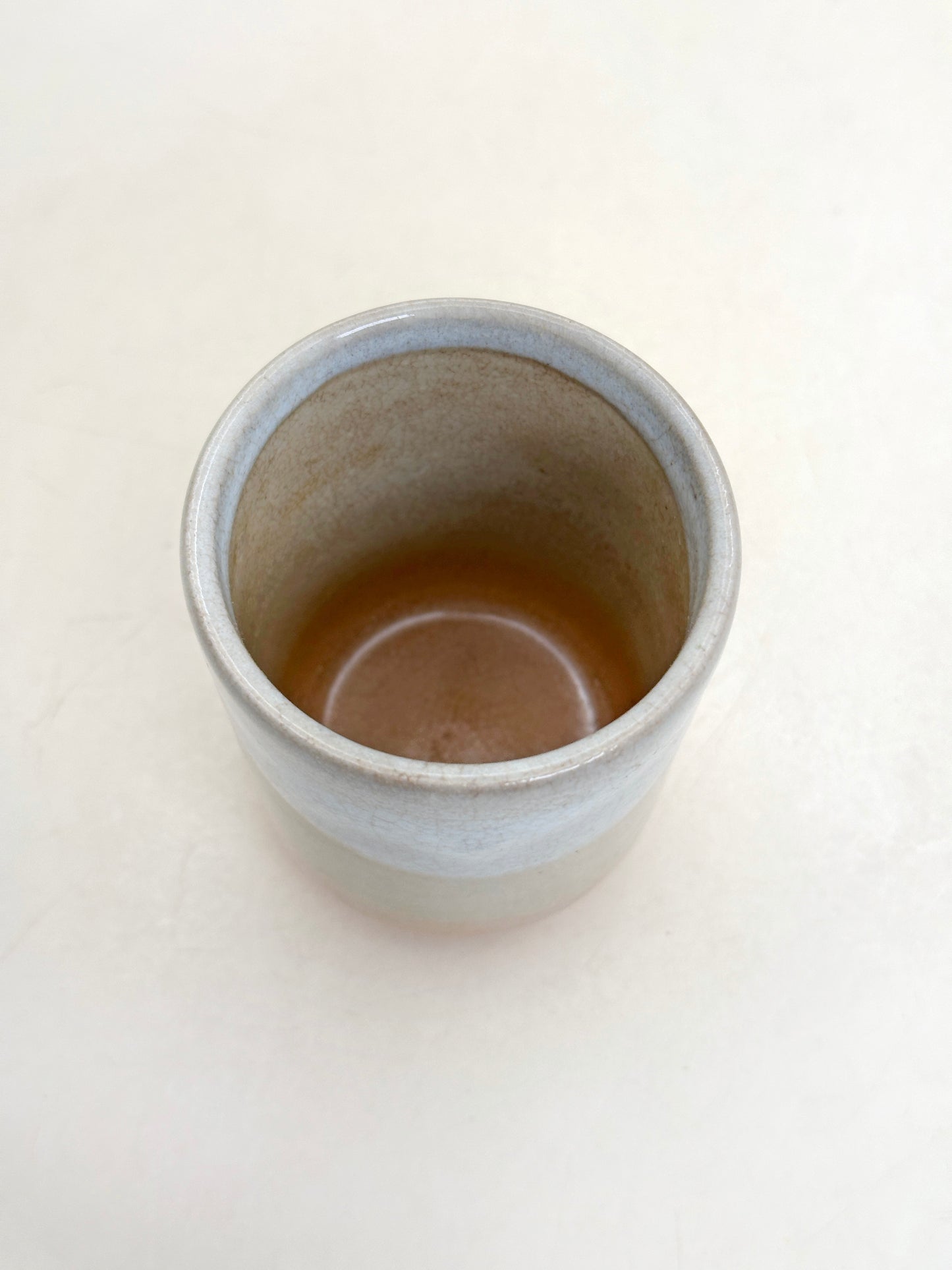 TB300 - Hagi-yaki yunomi tea cup 萩焼