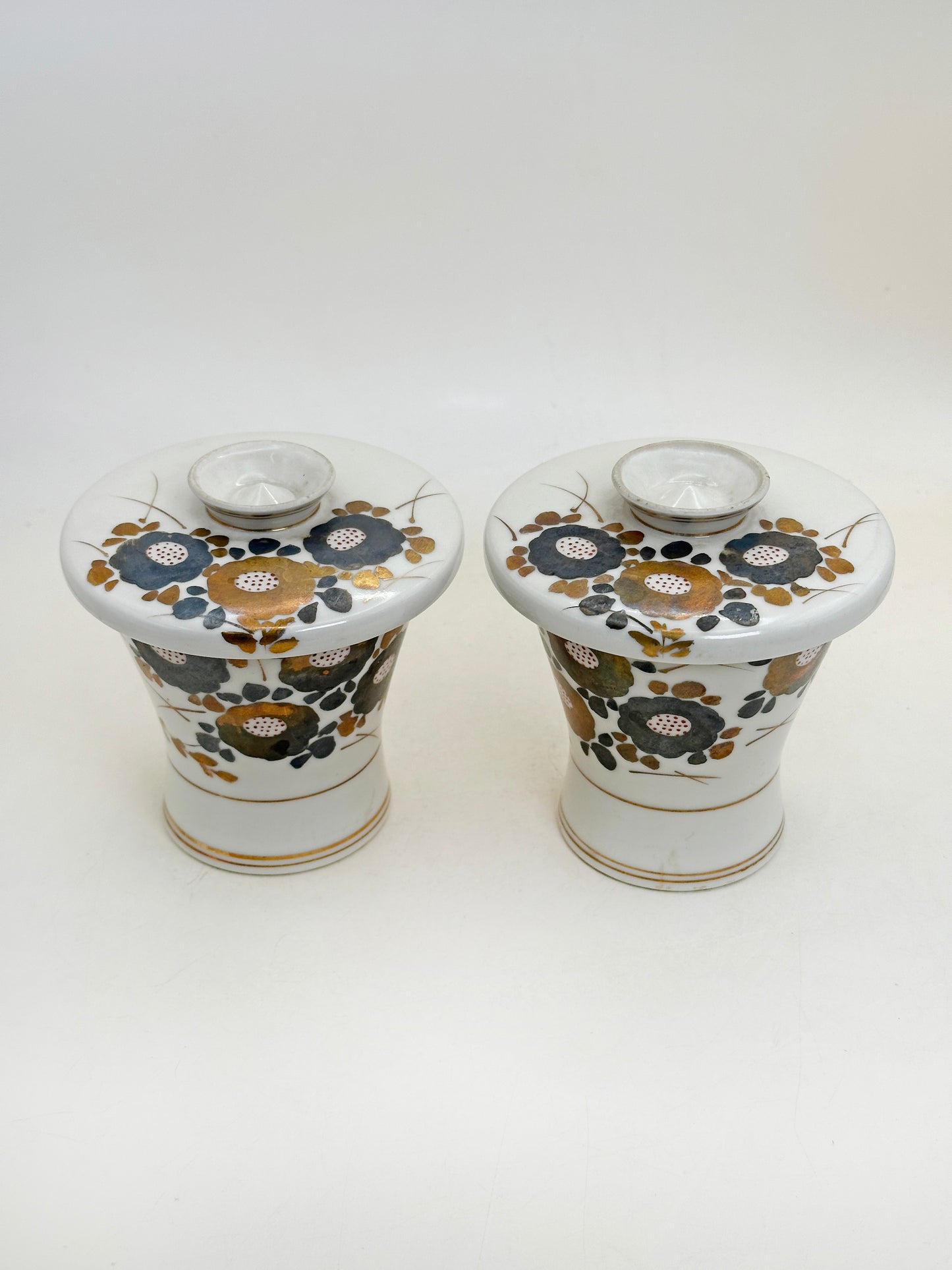 TB301 -  Kutani-yaki lidded bowl set 九谷焼
