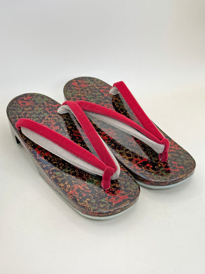 FA30 - Tsugaru-nuri geta sandals 津軽塗 - EU36