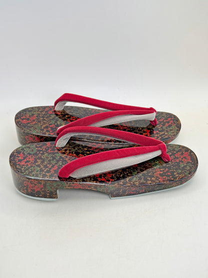 FA30 - Tsugaru-nuri geta sandals 津軽塗 - EU36