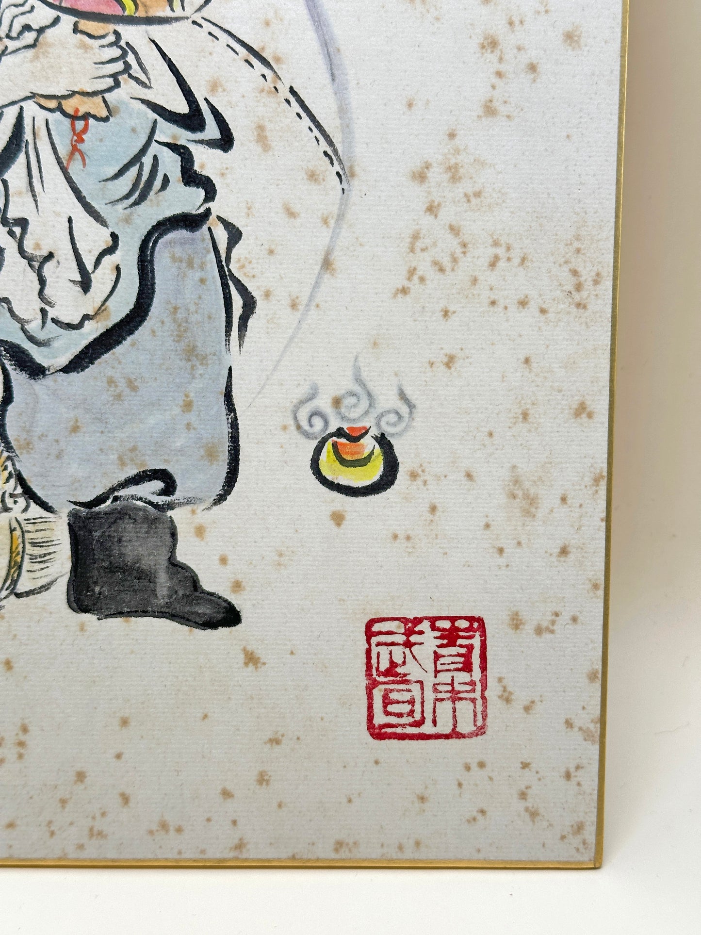 SHP162 - Japanese Shikishi Artwork – Daikokuten 大黒天