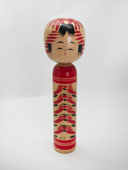 K35038 - Shingata Kokeshi by Hideko Takahashi 高橋英子