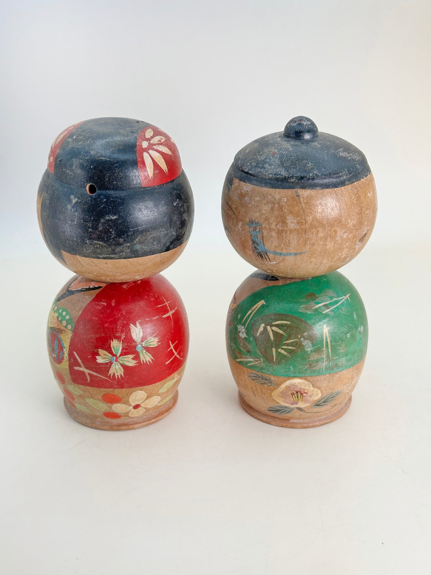 K10188 - Vintage Donko Kokeshi set どんこ