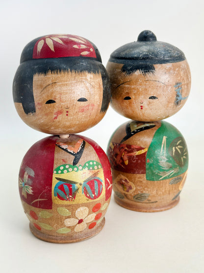 K10188 - Vintage Donko Kokeshi set どんこ
