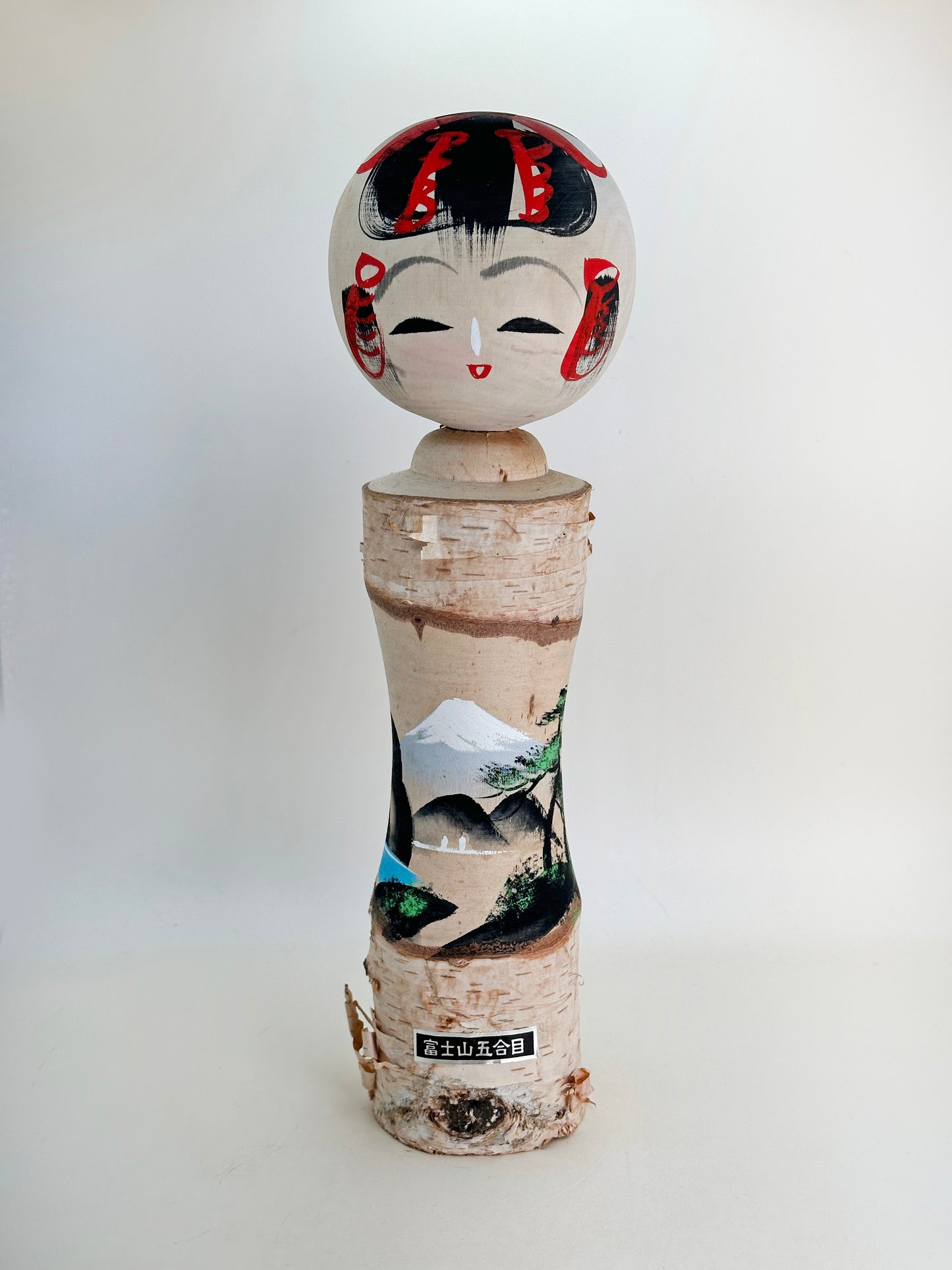 K30030 - Omiyage Kokeshi of Mount Fuji 富士山