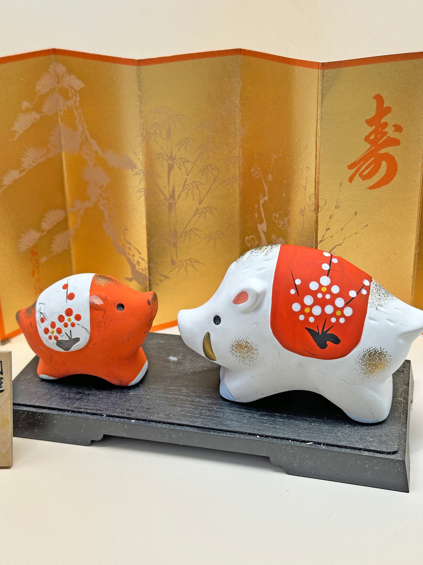 FT220 - Boar Pig Shōfuku Eto figurine by Shōhō 昭峰