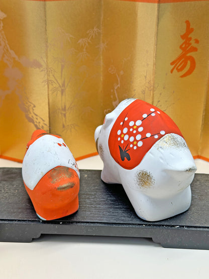 FT220 - Boar Pig Shōfuku Eto figurine by Shōhō 昭峰