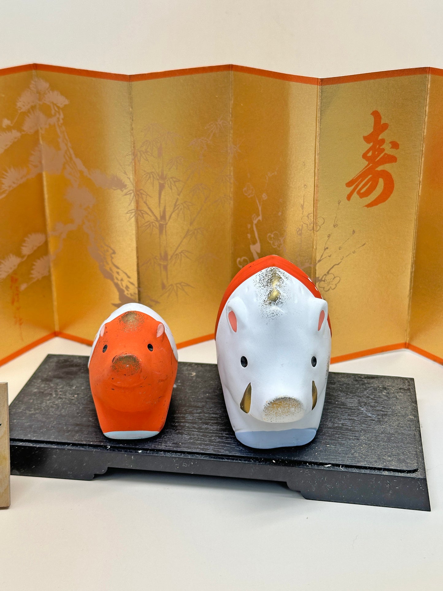 FT220 - Boar Pig Shōfuku Eto figurine by Shōhō 昭峰
