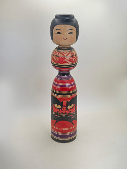 K30052 - Tsugaru kokeshi by Abo Muchihide 阿保六知秀