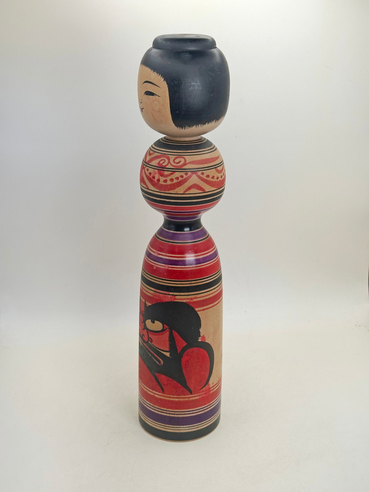 K30052 - Tsugaru kokeshi by Abo Muchihide 阿保六知秀