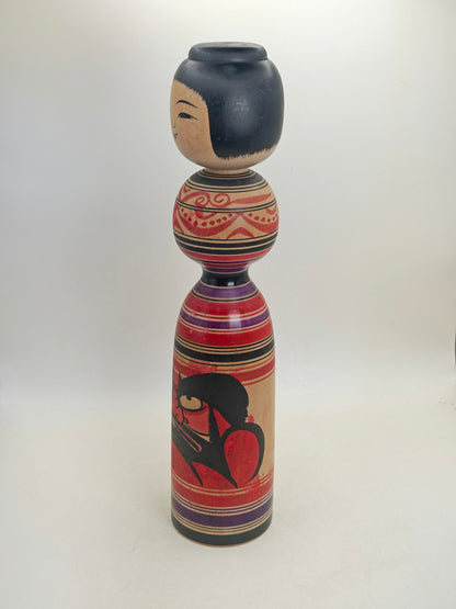 K30052 - Tsugaru kokeshi by Abo Muchihide 阿保六知秀