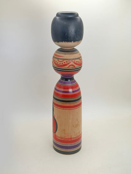 K30052 - Tsugaru kokeshi by Abo Muchihide 阿保六知秀