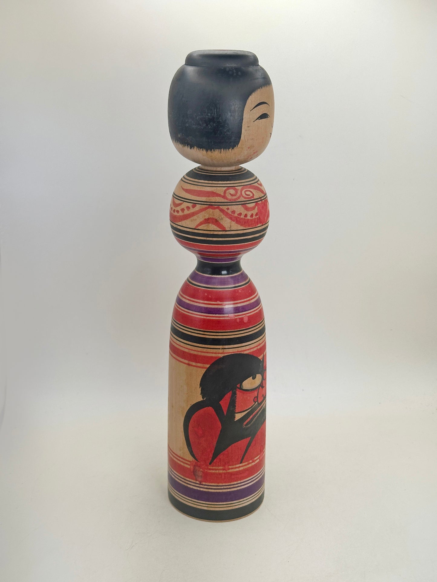K30052 - Tsugaru kokeshi by Abo Muchihide 阿保六知秀