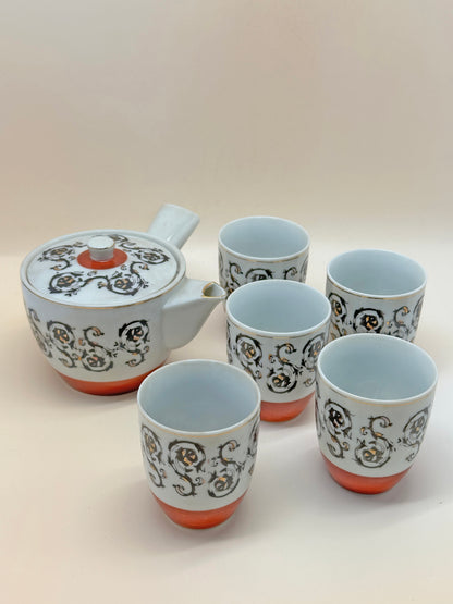 TB71 - Japanese Teapot Set Ichimon Tōen 一文陶苑