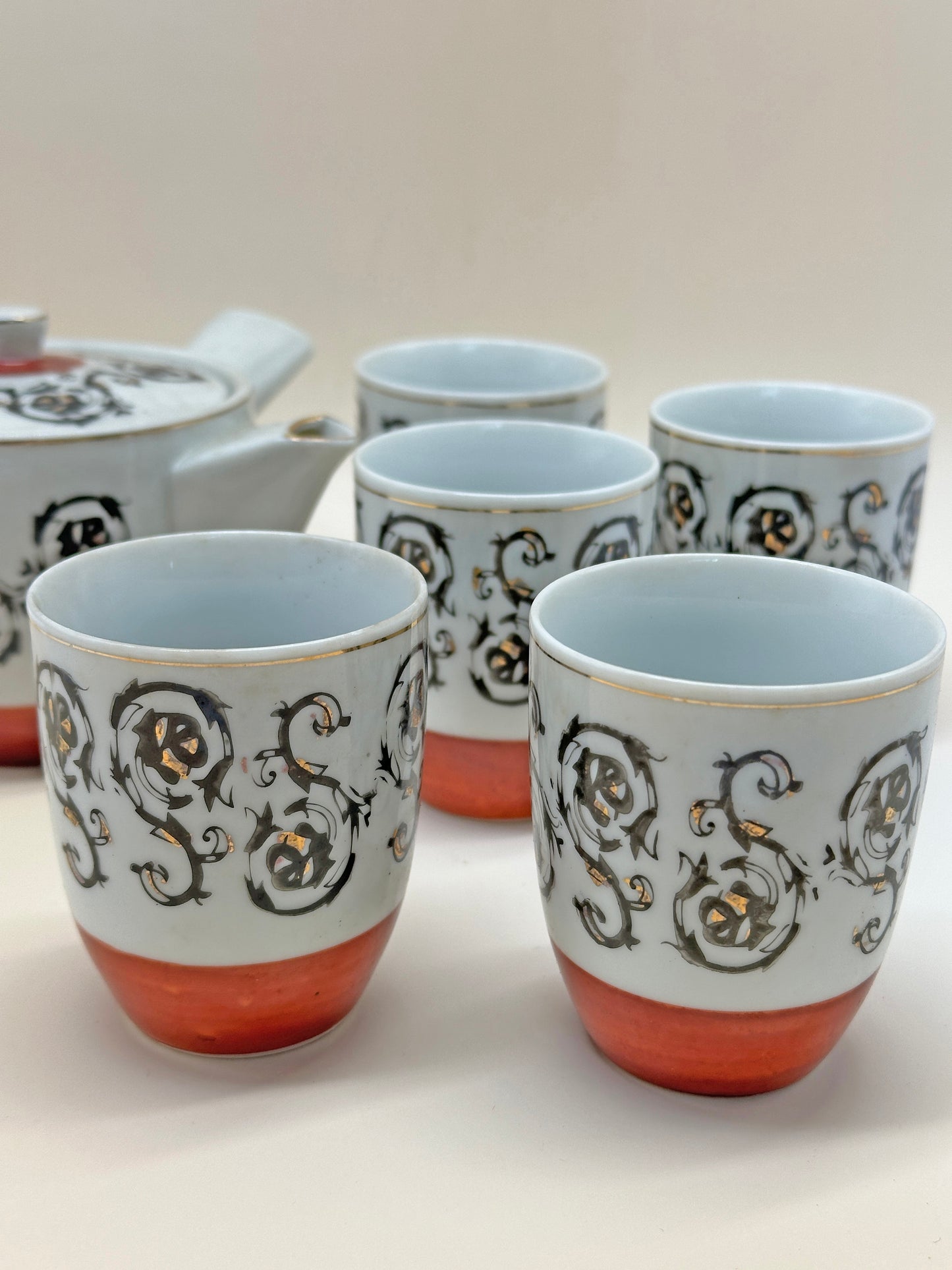 TB71 - Japanese Teapot Set Ichimon Tōen 一文陶苑